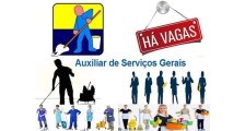 auxiliar de serviços gerais logo