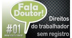 sem registro em carteira Logo