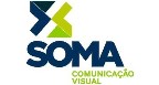 SOMA COMUNICAÇÃO VISUAL Logo